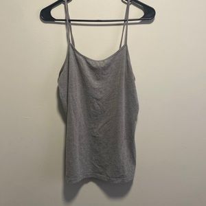 time and tru gray tank top.